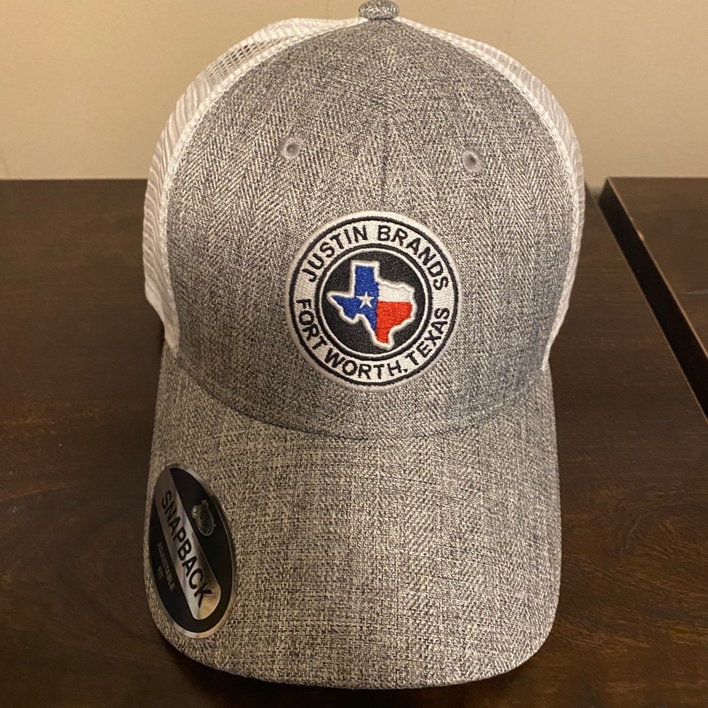 Justin Brand SnapBack hat - NEVER WORN
